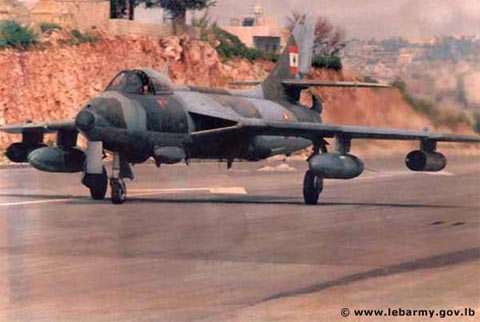 A Lebanese Hawker Hunter