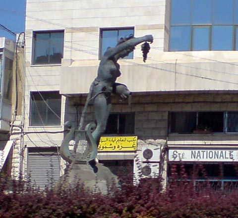 Zahle Statue